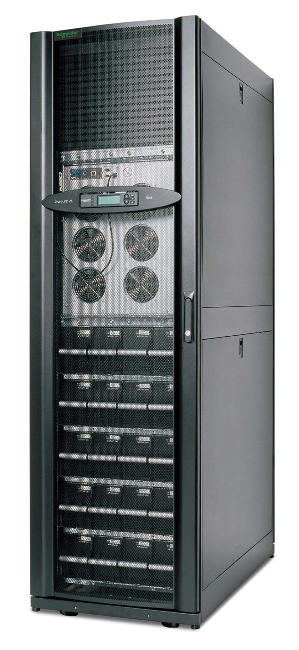 Vt Rack APC Smart-UPS VT rack mounted 30kVA 208V w/3 battery modules exp. to 5 ...