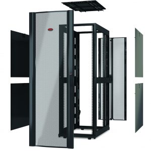 NetShelter SX 42U 600mm Wide x 1200mm Deep Enclosure Without Sides Without Doors Black