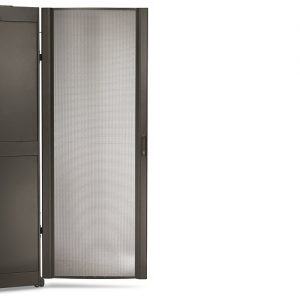 NetShelter SX 45U 600mm Wide Perforated Curved Door Black